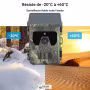 Caméra solaire extérieure 4G
