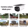Caméra WiFi Solaire Extérieure Full HD