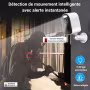 Caméra de Surveillance WiFi sur Batterie Rechargeable