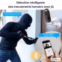 Caméra de Surveillance WiFi sur Batterie Rechargeable