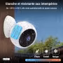 Caméra WiFi Autonome Extérieure Batterie Magnétique