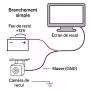 Caméra de recul + Ecran LCD