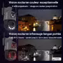 Caméra Dôme IP WiFi Extérieure Motorisée Zoom Optique