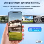 Caméra Extérieure avec Enregistrement 24h/24h