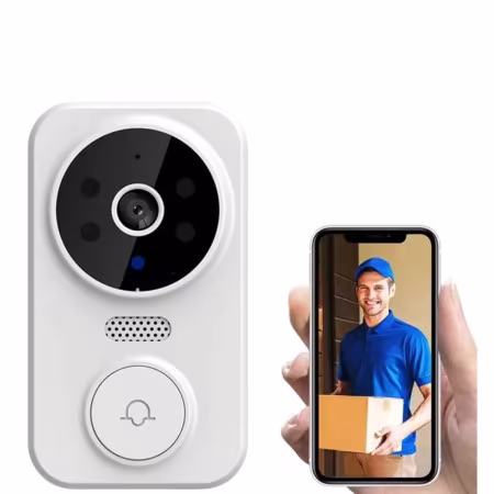 Sonnette Visiophone Vidéo Sans Fil WiFi Smartphone