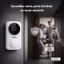 Sonnette Visiophone Vidéo Sans Fil WiFi Smartphone