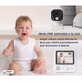 Kit babyphone moniteur vidéo bébé