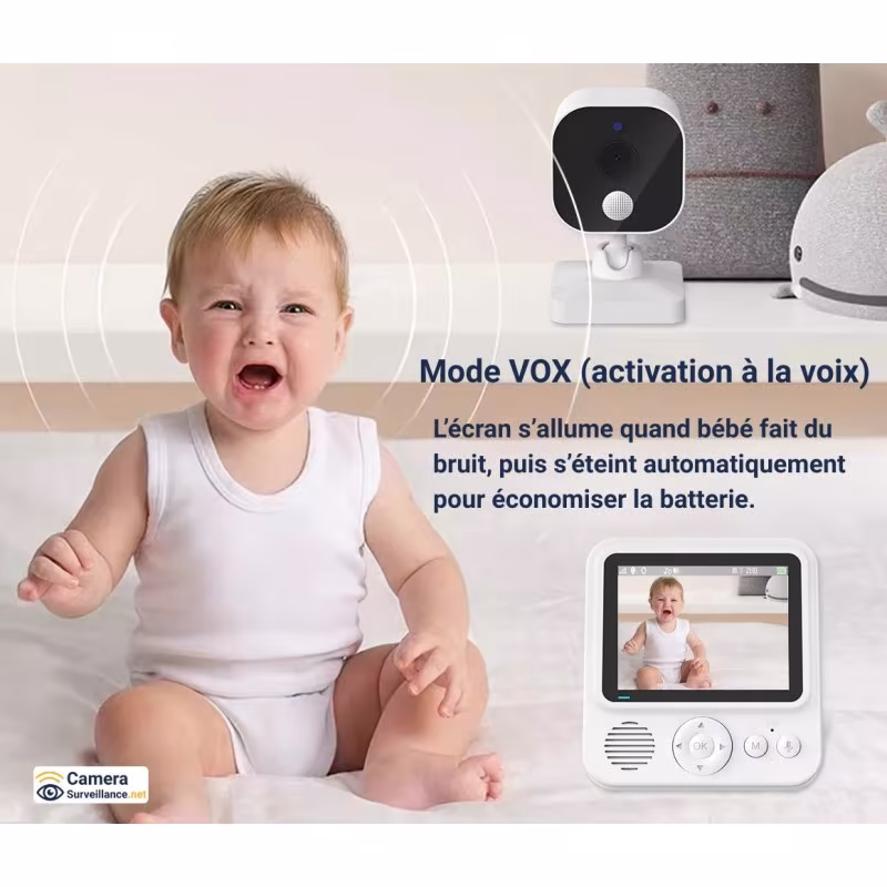Activation moniteur à la voix