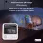 Kit babyphone moniteur vidéo bébé