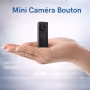 Micro Caméra Espion Bouton avec Enregistreur