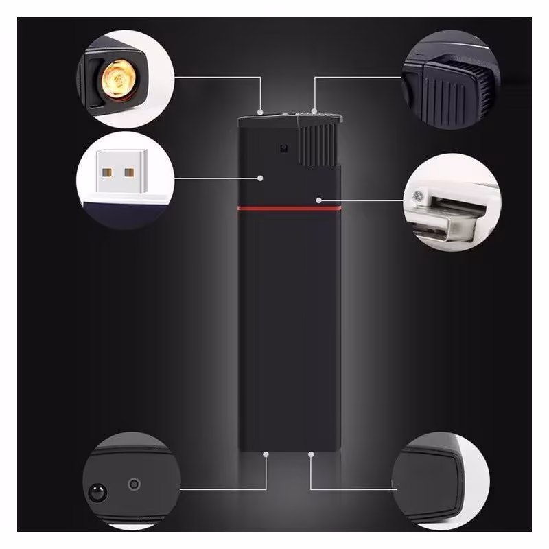 Micro caméra espion briquet