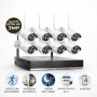 Kit WiFi 8 Caméras Ultra HD + Enregistreur NVR