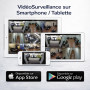 Kit WiFi 8 Caméras Ultra HD + Enregistreur NVR