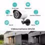 Pack vidéosurveillance pour la maison entreprise 4 caméras