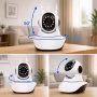 Camera Surveillance IP WiFi Motorisée 
