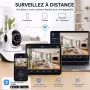 Camera Surveillance IP WiFi Motorisée 
