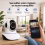 Camera Surveillance IP WiFi Motorisée 