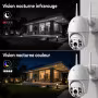 Caméra WiFi PTZ Extérieure Motorisée avec Zoom