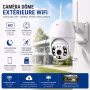 Caméra WiFi PTZ Extérieure Motorisée avec Zoom