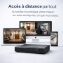 Kit Vidéo Surveillance 4 Cameras Infrarouges + Enregistreur 