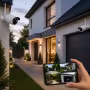 Kit WiFi 4 Caméras IP Extérieures + Enregistreur HD