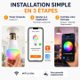 Ampoule Connectée WiFi E27 | Alexa, Google Home & Tuya