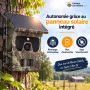 Caméra de Chasse Solaire 4G 2K – Vue sur Smartphone