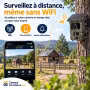 Caméra de Chasse Solaire 4G 2K – Vue sur Smartphone