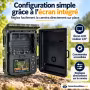 Caméra de Chasse Solaire 4G 2K – Vue sur Smartphone