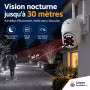 Caméra Extérieure 4G Rotative – Sécurité Sans WiFi, Vision Nocturne