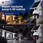 Caméra Extérieure 4G Solaire PTZ | Sécurité Sans Fil Autonome