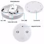 Caméra Espion HD IP WiFi Cachée dans Détecteur de Fumée