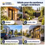 Caméra WiFi Extérieure Motorisée – Vision Longue Portée 50 m