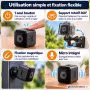 Mini Caméra Espion Extérieure Étanche et Discrète | Sans WiFi