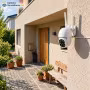 Mini caméra extérieure WiFi rotative avec suivi automatique