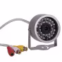 Caméra de surveillance filaire infrarouge extérieure