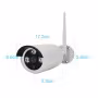 Kit NVR Vidéosurveillance avec 8 caméras et Ecran 12 pouces