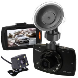 Caméra Voiture Dashcam Embarquée + Camera de Recul