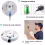Caméra Espion WiFi HD Faux Détecteur de Fumée