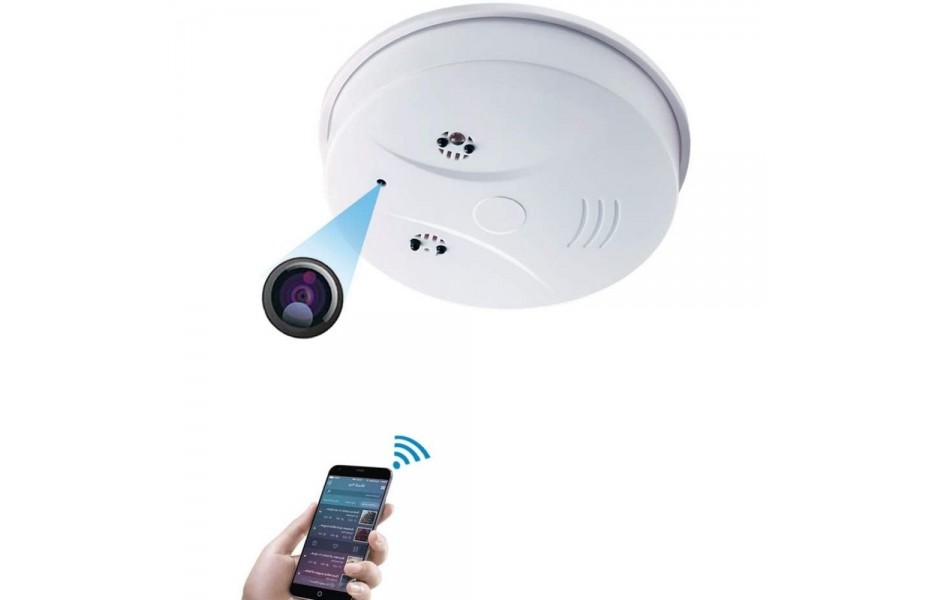 Détecteur de fumée caméra espion WiFi 4K - Vision à distance => Livraison  3h gratuite* ou Click & Collect dans notre magasin de Paris République