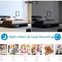 Caméra Espion WiFi HD Faux Détecteur de Fumée