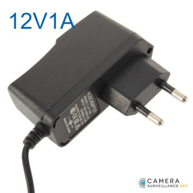 Adaptateur secteur transformateur pour caméra 12v1000mA