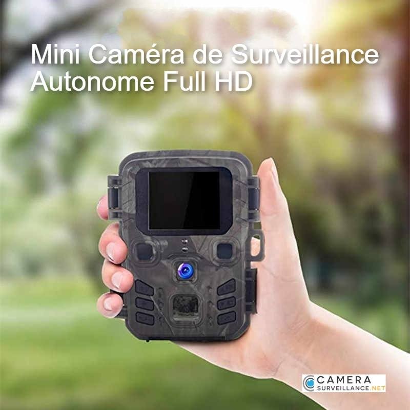 Mini caméra de chasse autonome 6 mois Full HD