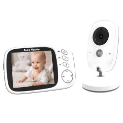 Babyphone Video Caméra Surveillance Bébé Moniteur Sans Fil