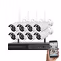 Kit WiFi 8 Caméras Ultra HD + Enregistreur NVR