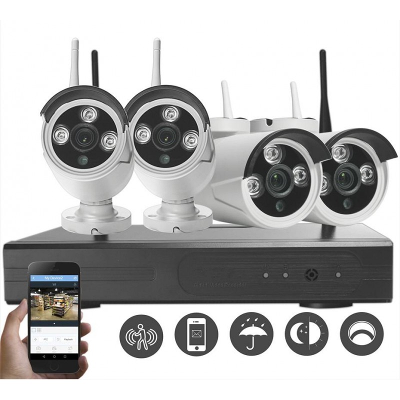 Caméra connectée de surveillance extérieure