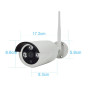 Caméra WiFi Tube pour NVR Enregistreur Réseau