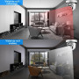 Caméra IP Dôme IP WiFi Infrarouge Intérieur