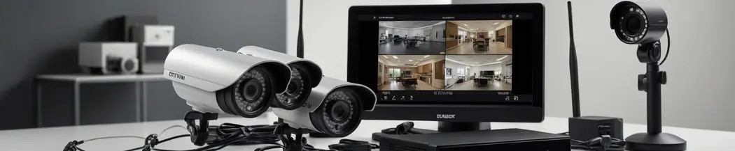 Kit Caméra De Surveillance : Wifi - HD - Sans Fil