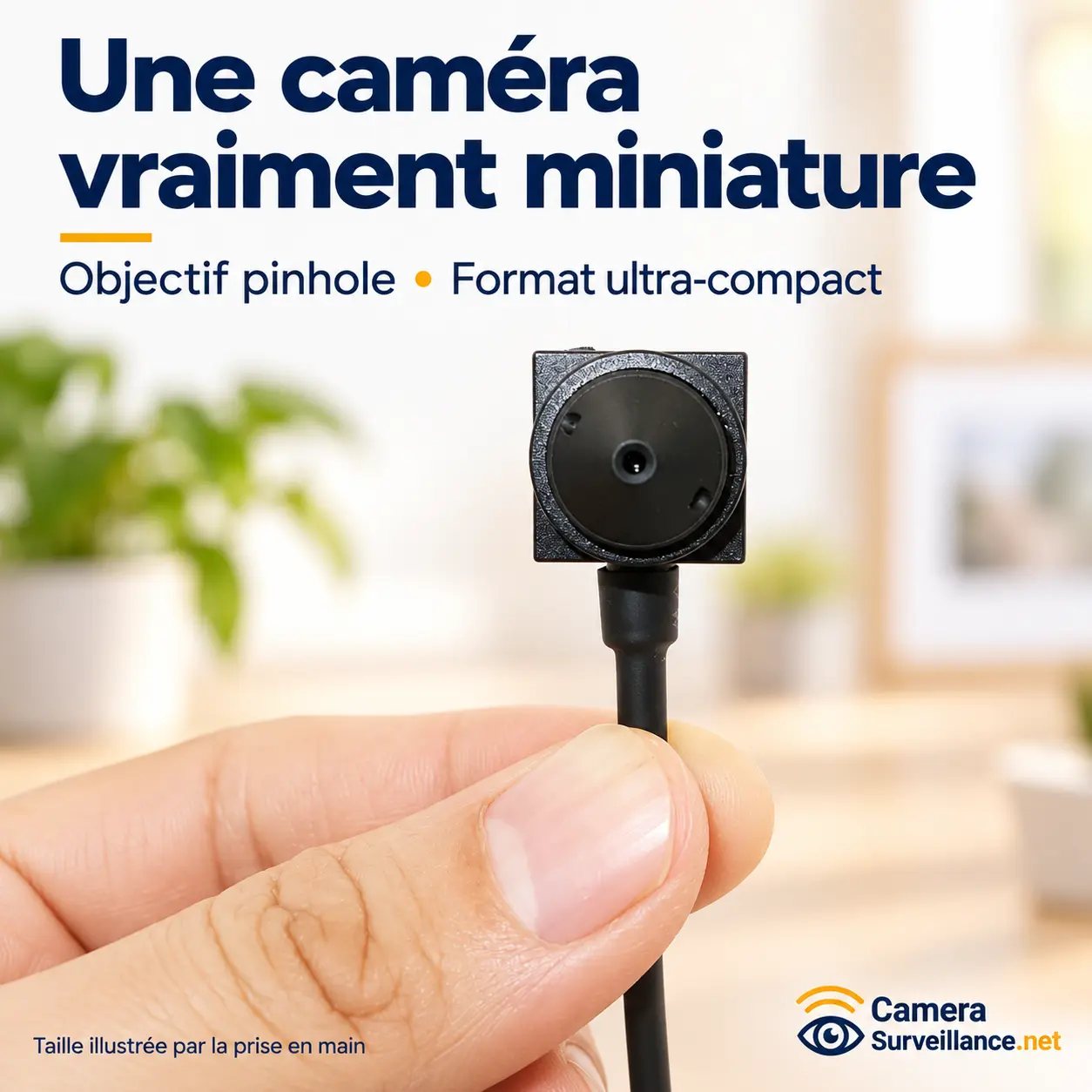 Mini caméra USB-C avec objectif pinhole ultra-compact